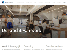 Tablet Screenshot of power4people.nl